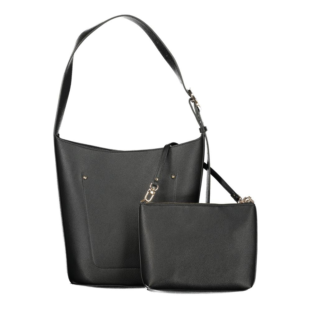 GUESS JEANS Black Polyurethane Women Handbag