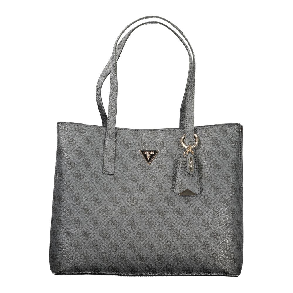 GUESS JEANS 'NERO POLIURETANO' Women's Handbag