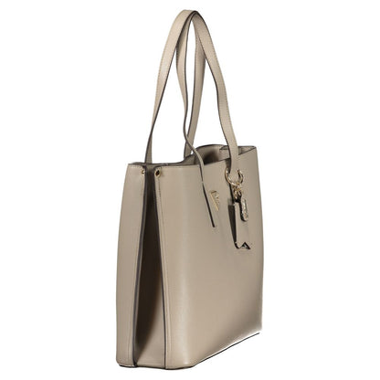 GUESS JEANS Grigio Poliuretano Women's Handbag - MERIDIAN II BAG