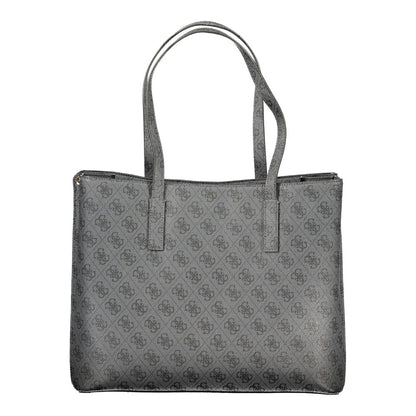 GUESS JEANS 'NERO POLIURETANO' Women's Handbag