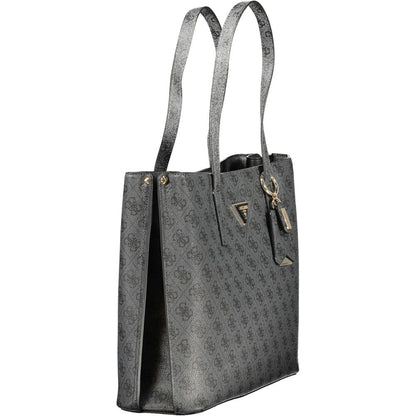 GUESS JEANS 'NERO POLIURETANO' Women's Handbag