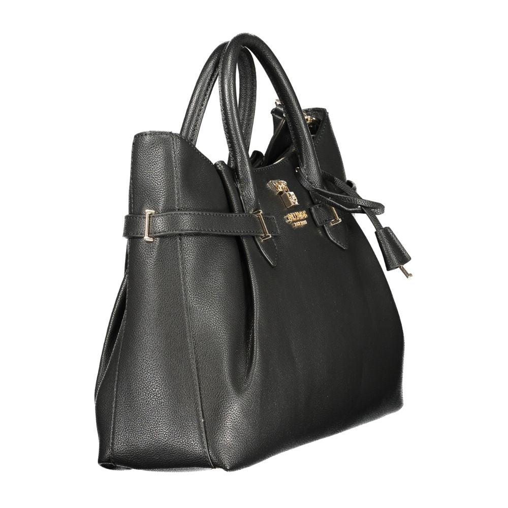 GUESS JEANS Black Polyurethane Women Handbag - Yesba Bag