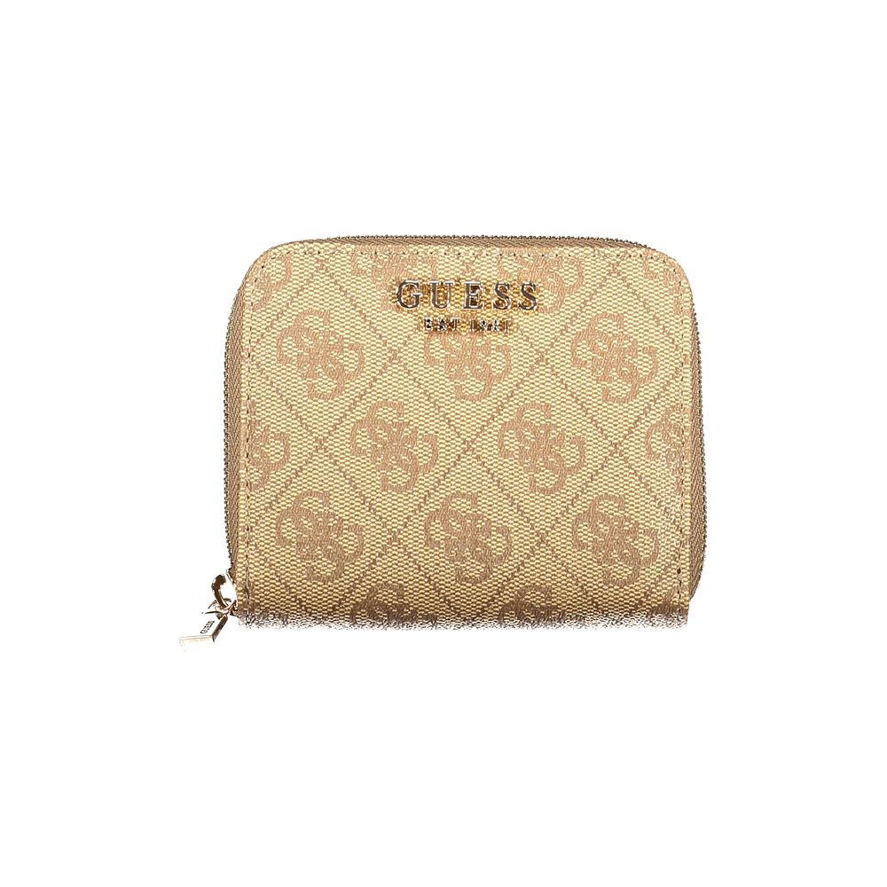Guess Jeans Laurel II SLG Wallet in Beige