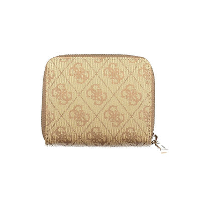 Guess Jeans Laurel II SLG Wallet in Beige