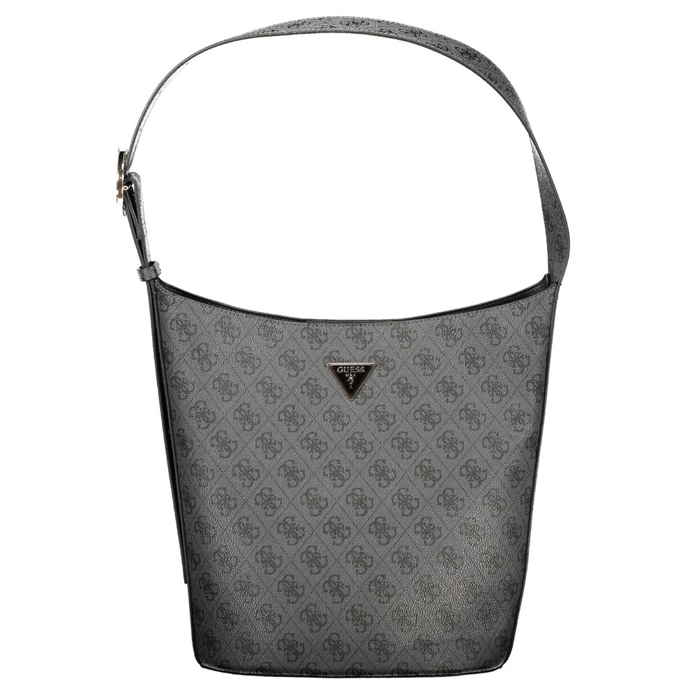 GUESS JEANS Black Polyurethane Women Handbag
