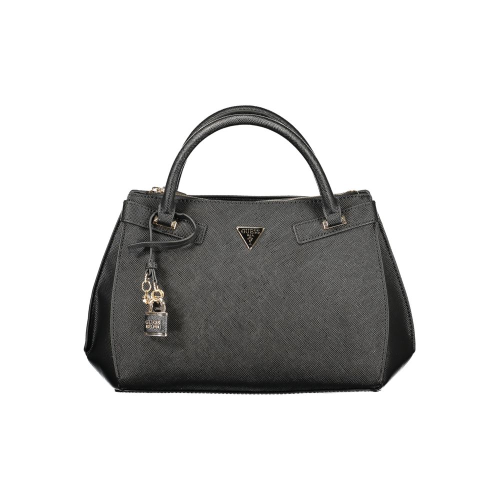 GUESS JEANS Black Polyurethane Women Handbag