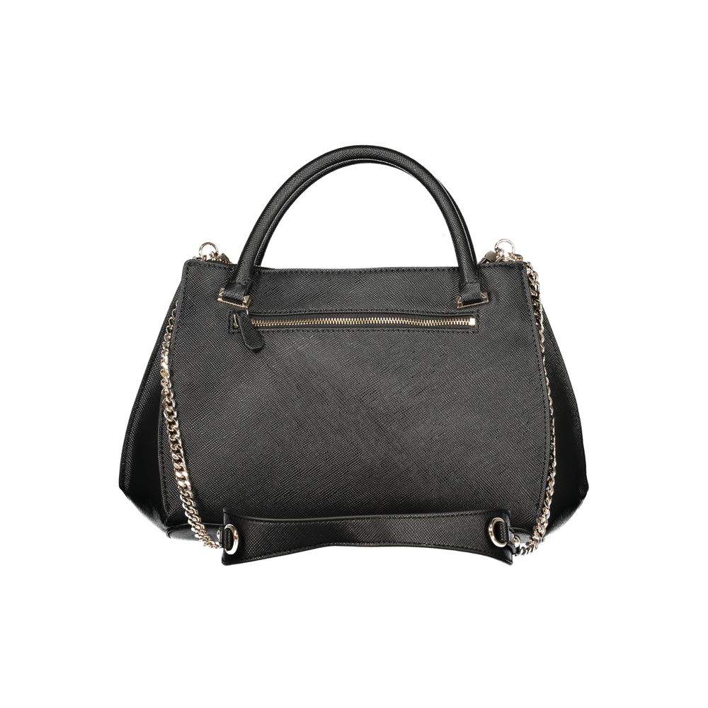 GUESS JEANS Black Polyurethane Women Handbag
