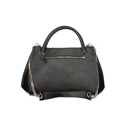 GUESS JEANS Black Polyurethane Women Handbag