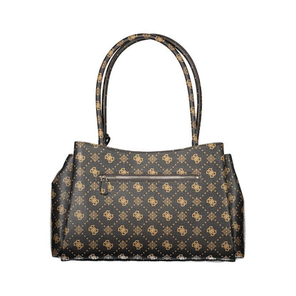 GUESS JEANS Marrone Poliuretano Women's Handbag