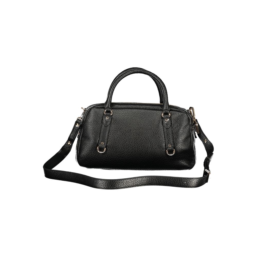GUESS JEANS Black Polyurethane Women's Handbag - Marsha Bag
