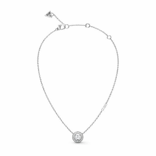 Guess Gray Stainless Steel Necklace - Elegance Redefined