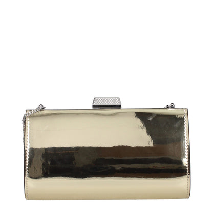Jimmy Choo Gold Leather Clutch Bag - Exquisite Elegance for Every Occasion
