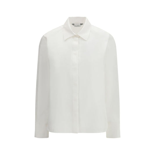 Max Mara Maroso White Cotton Shirt