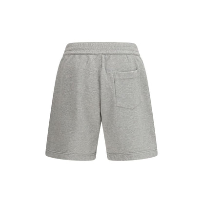 Givenchy Gray Cotton Sports Shorts