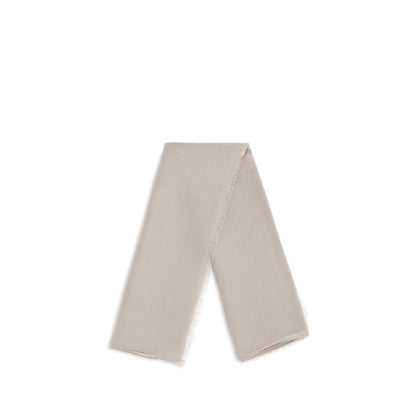 Max Mara Beige Silk Scarf - Elegant Luxury for Every Occasion