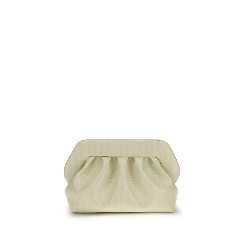 THEMOIRè Beige Polyethylene Handbag - Bios Baguette Clutch Bag