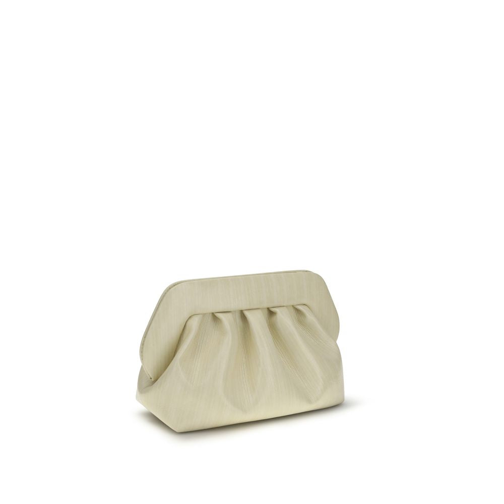 THEMOIRè Beige Polyethylene Handbag - Bios Baguette Clutch Bag