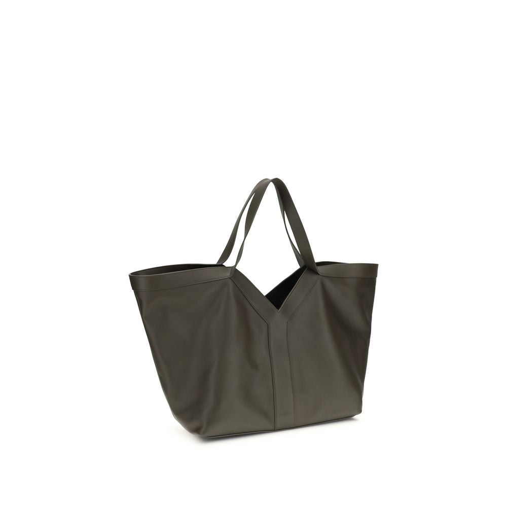 Saint Laurent Bicolor Calf Leather The Y Shoulder Bag