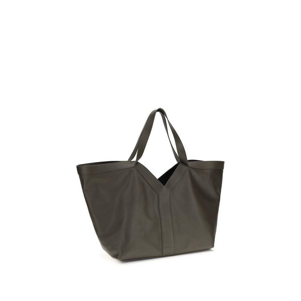 Saint Laurent Bicolor Calf Leather The Y Shoulder Bag
