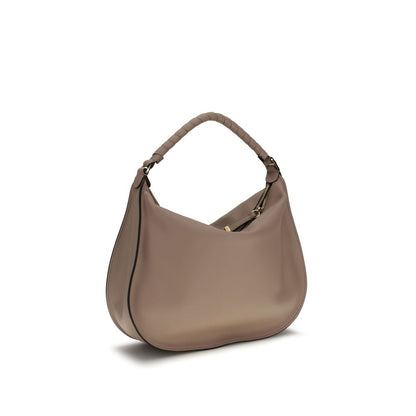 Chloé Woodsmoke Leather Marcie Shoulder Bag