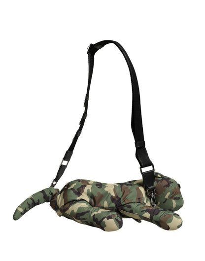 Dolce & Gabbana Camouflage Animal Waist Bag