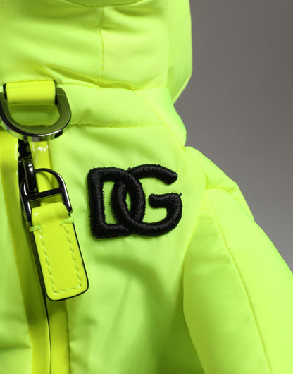 Dolce & Gabbana Green Teddy Bear Waist Belt Bag