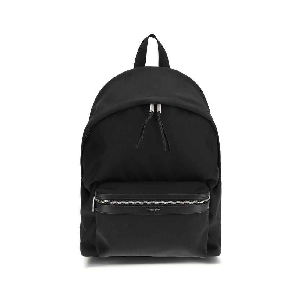 Saint Laurent Black City Backpack