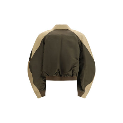 Sacai Bicolor Cotton Bomber Jacket