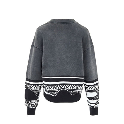 Dolce & Gabbana Black Cotton Sweatshirt - 'Nobody is Perfect'