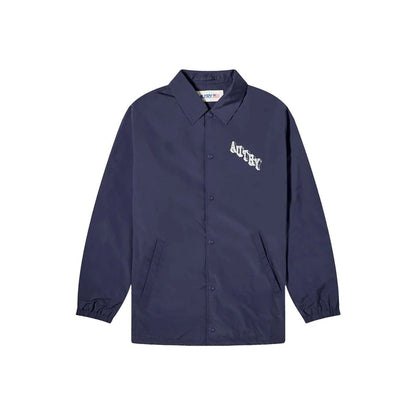 Autry Blue Polyester Long Sleeve Top for Men