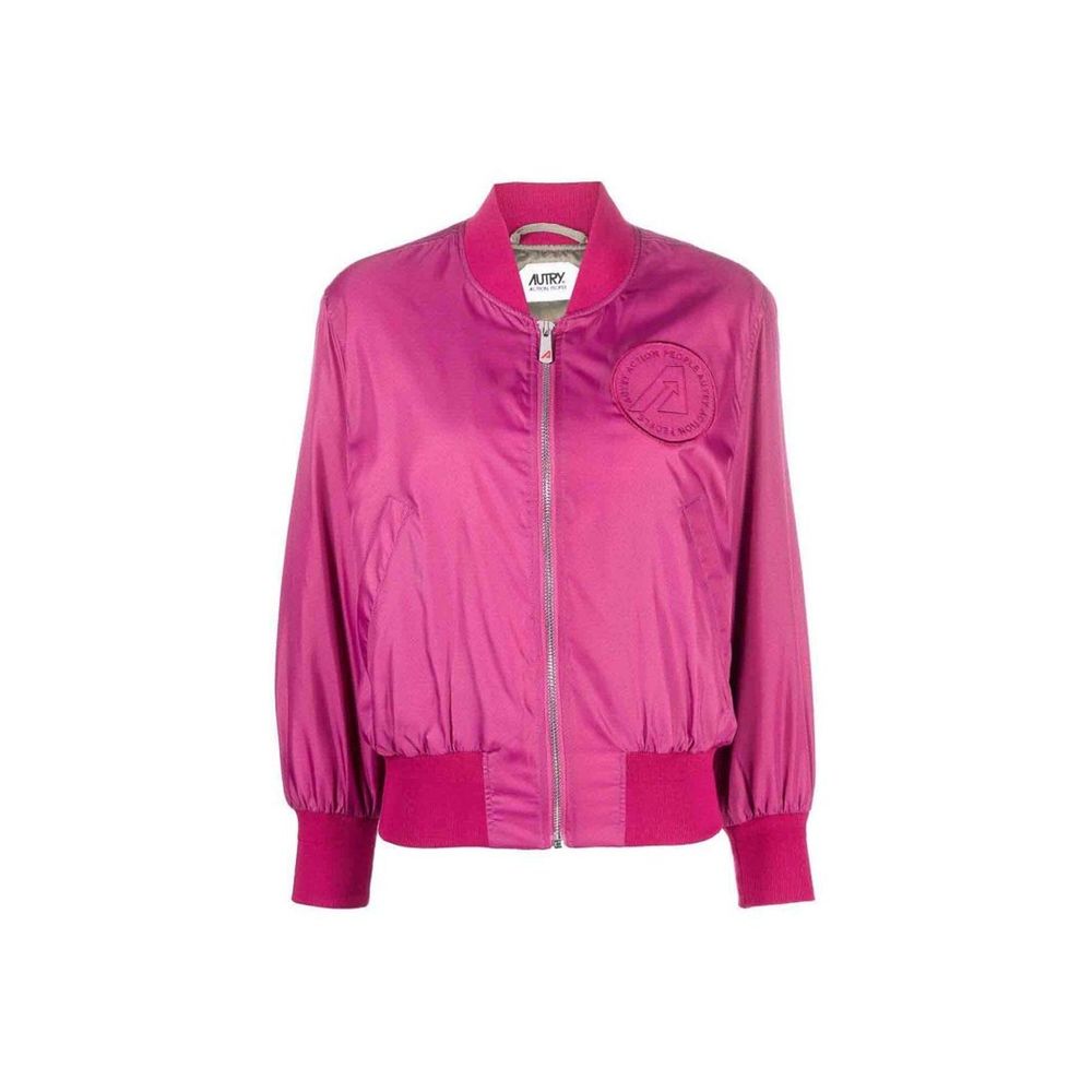 Autry Multicolor Nylon Bomber Jacket for Women
