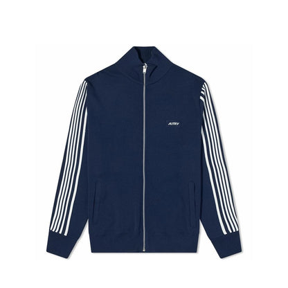 Autry Blue Nylon Cardigan for Men
