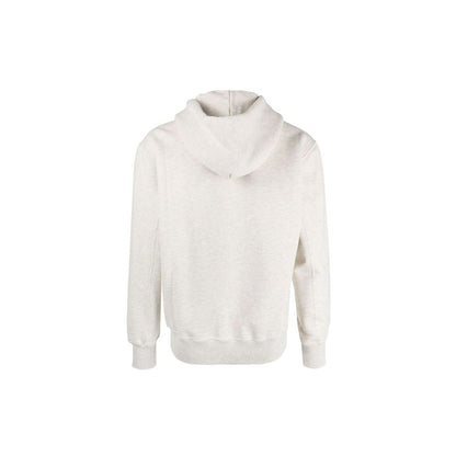 Autry Beige Cotton Hoodie for Men