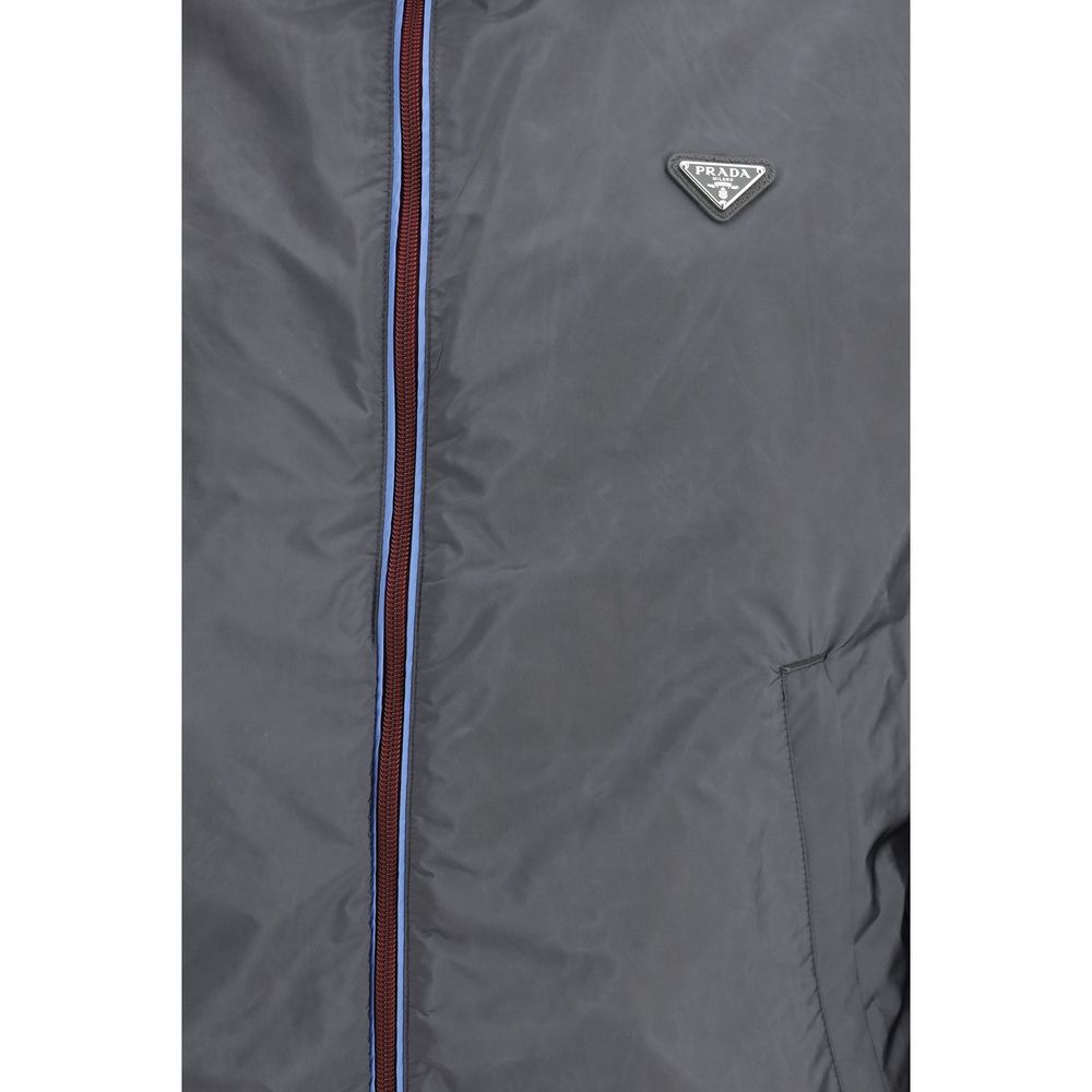 Prada Gray Re-Nylon Jacket