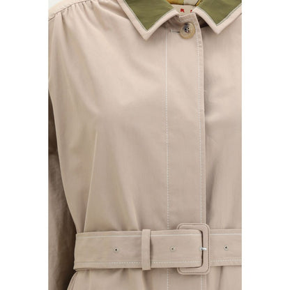 Marni Multicolor Cotton Coat