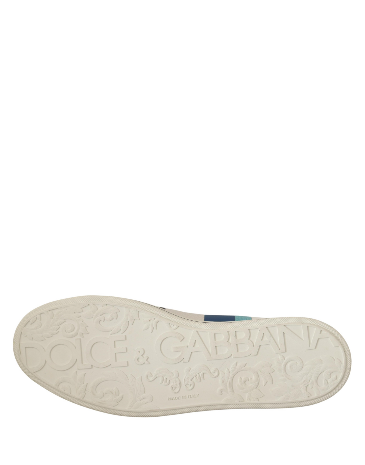 Dolce & Gabbana Saint Tropez Colourblock Mid-Top Leather Sneakers