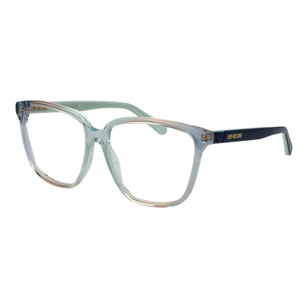 Love Moschino Women’s Optical Glasses – Blue Square Frame