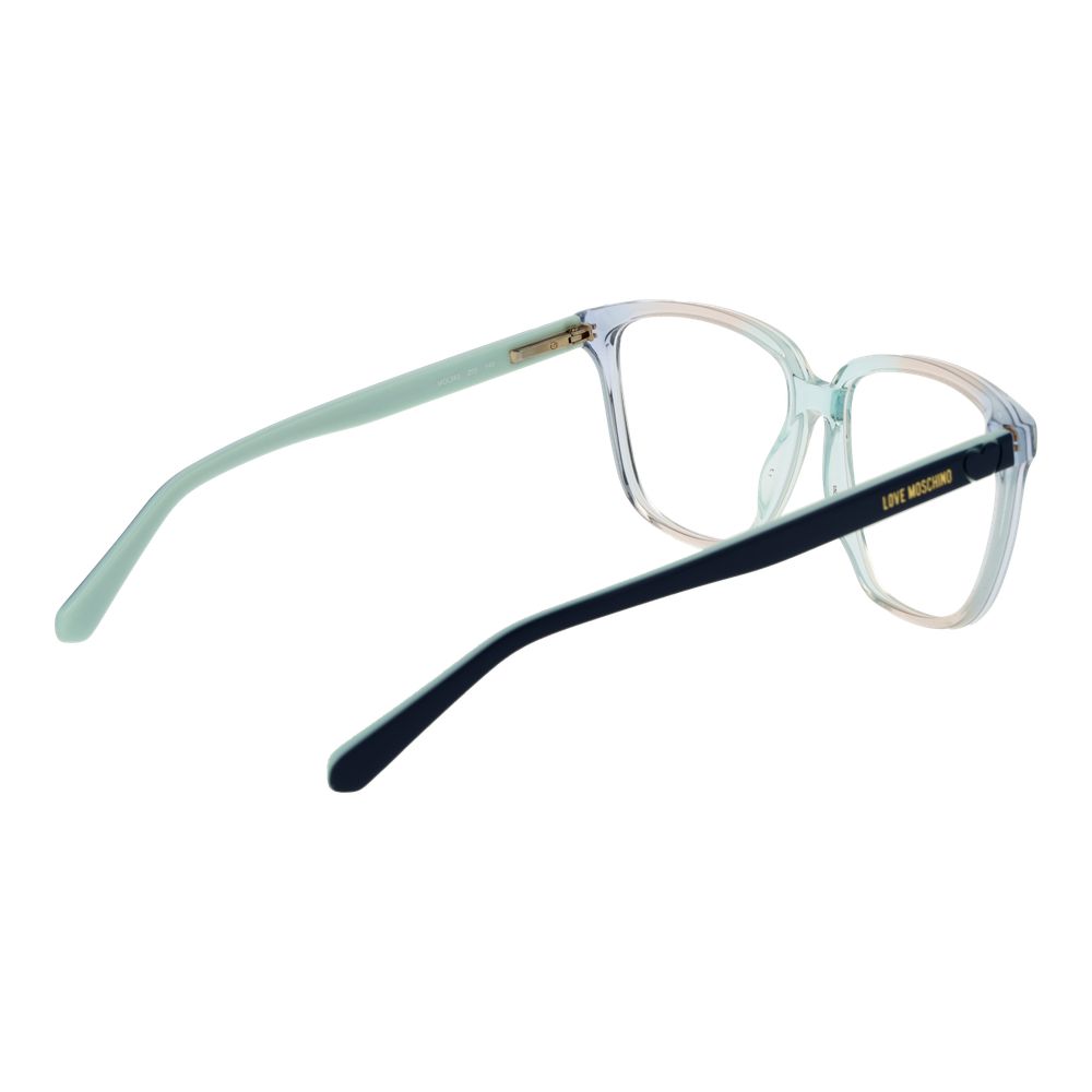 Love Moschino Women’s Optical Glasses – Blue Square Frame