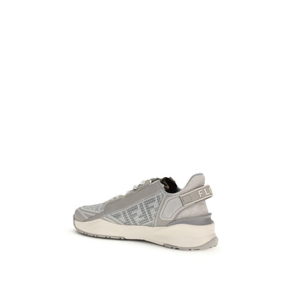Fendi Men's Gray FF Flow Sneakers