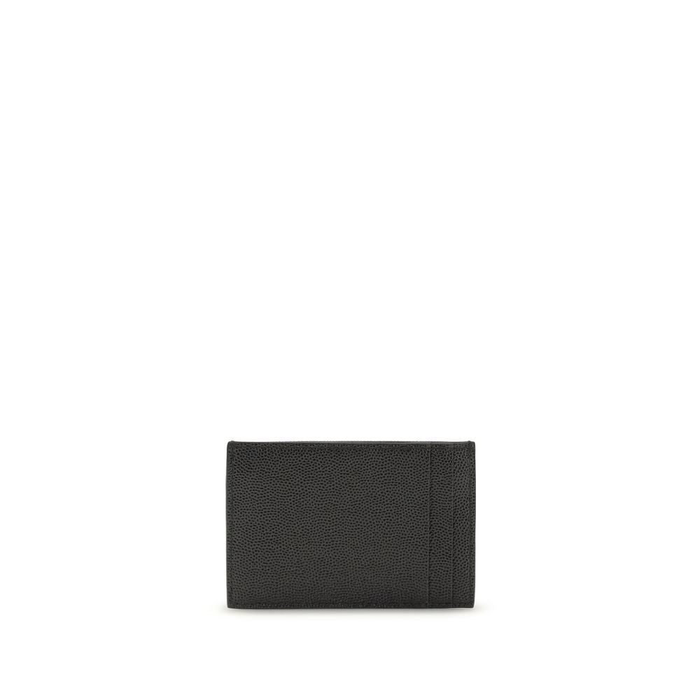 Saint Laurent Black Micro-Grain Calf Leather Wallet