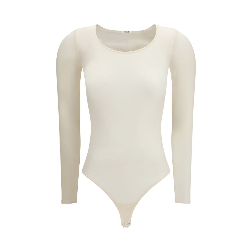 Wolford Buenos Aires String Bodysuit in Beige