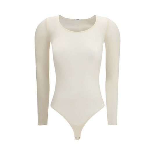 Wolford Buenos Aires String Bodysuit in Beige