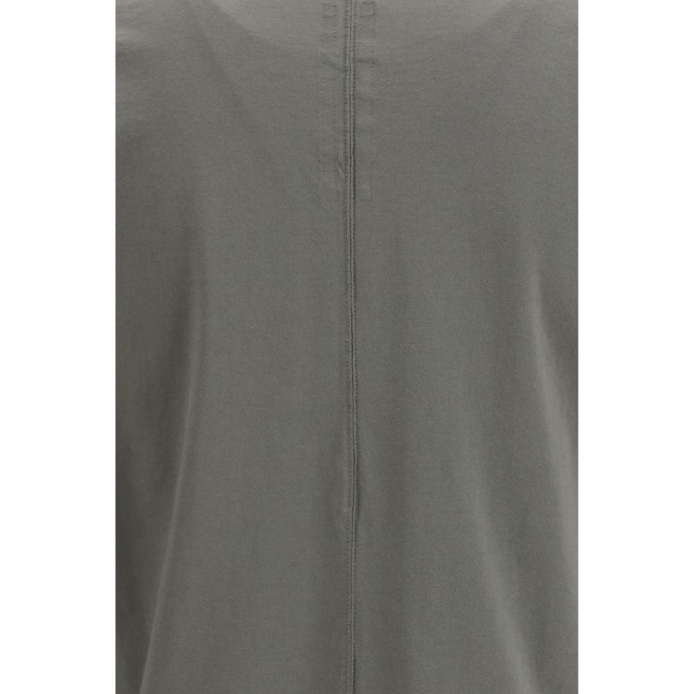 Rick Owens Grey Cotton T-Shirt