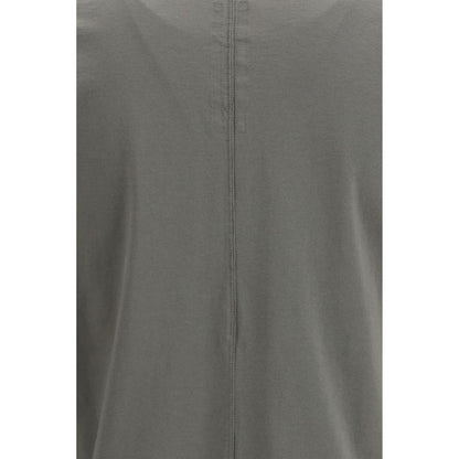 Rick Owens Grey Cotton T-Shirt