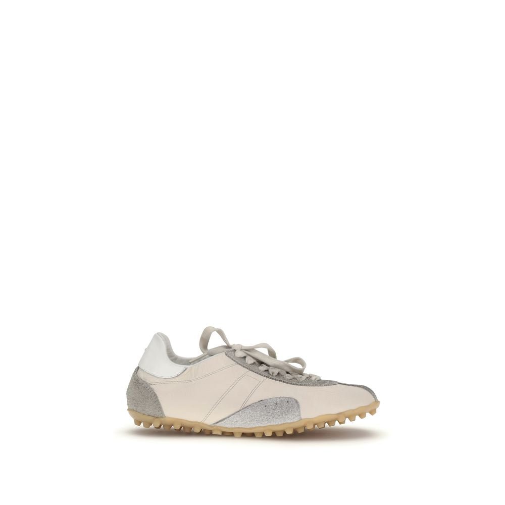Maison Margiela Beige Goatskin Sprinters Sneakers