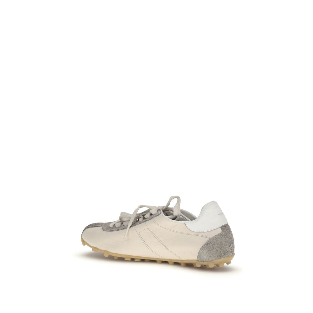 Maison Margiela Beige Goatskin Sprinters Sneakers
