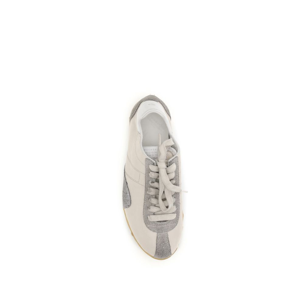 Maison Margiela Beige Goatskin Sprinters Sneakers