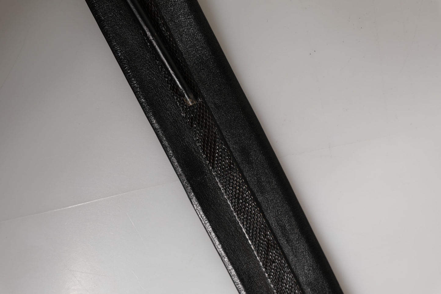 PLEIN SUD Black Leather Gold Metal Buckle Waist Women Belt