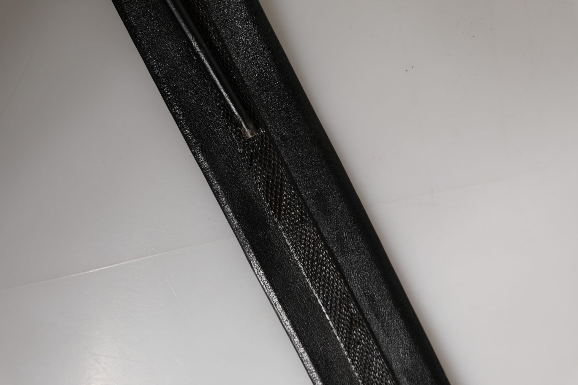 PLEIN SUD Black Leather Gold Metal Buckle Waist Women Belt