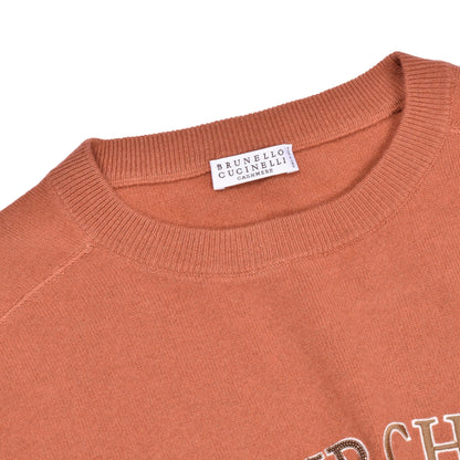Brunello Cucinelli Coral Wool Blend Sweatshirt